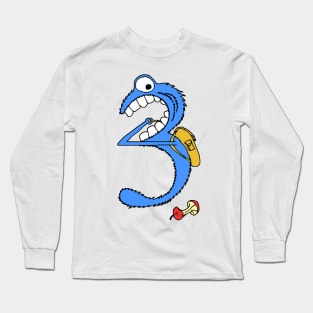 Number 3 Long Sleeve T-Shirt